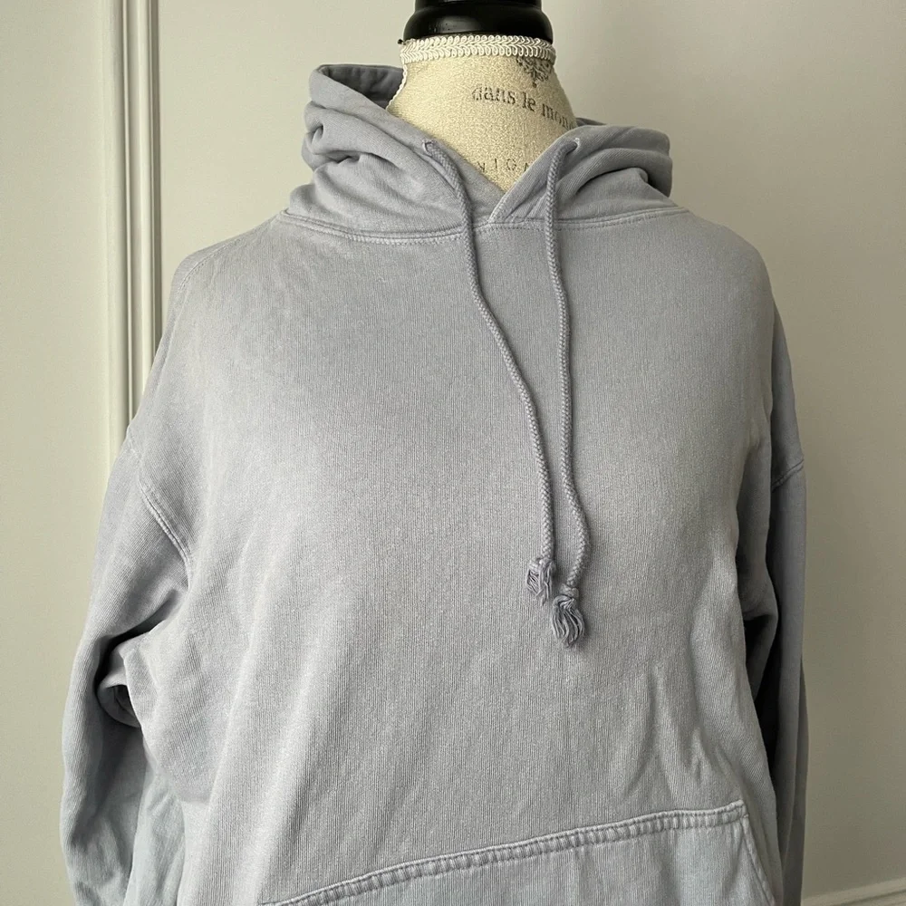 Brandy Melville John Galt blue hoodie - Picture 3 of 5